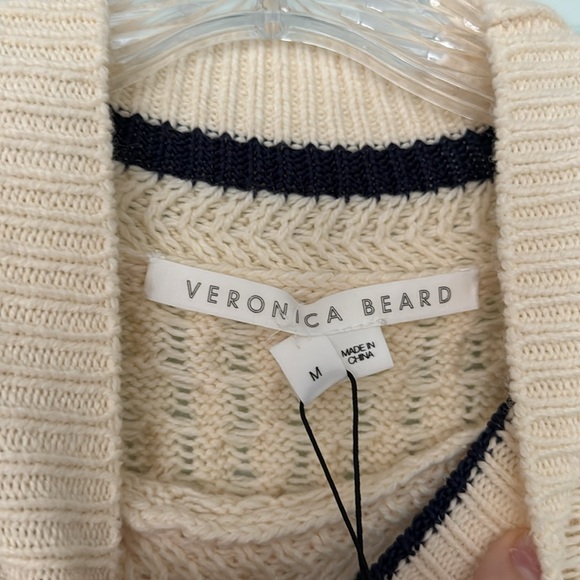 Fritz Mixes Media Sweater Veronica Beard - Picture 3 of 3